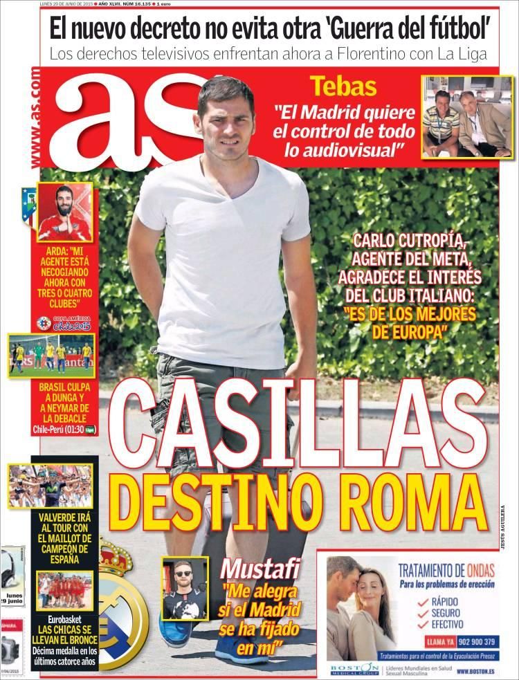 Casillas: irány Róma! Vagy mégsem? (Fotó: As)