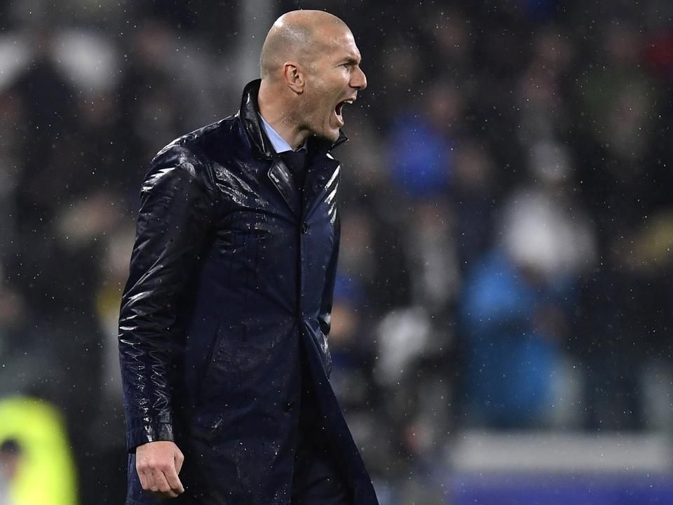 „Ez már nem normális…” – mondja Zidane a kritikáról (Fotó: AFP)