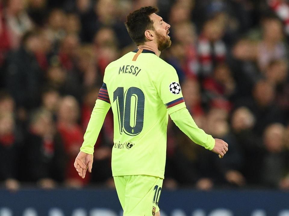 Ez nem Messi estéje volt… (Fotó: AFP)