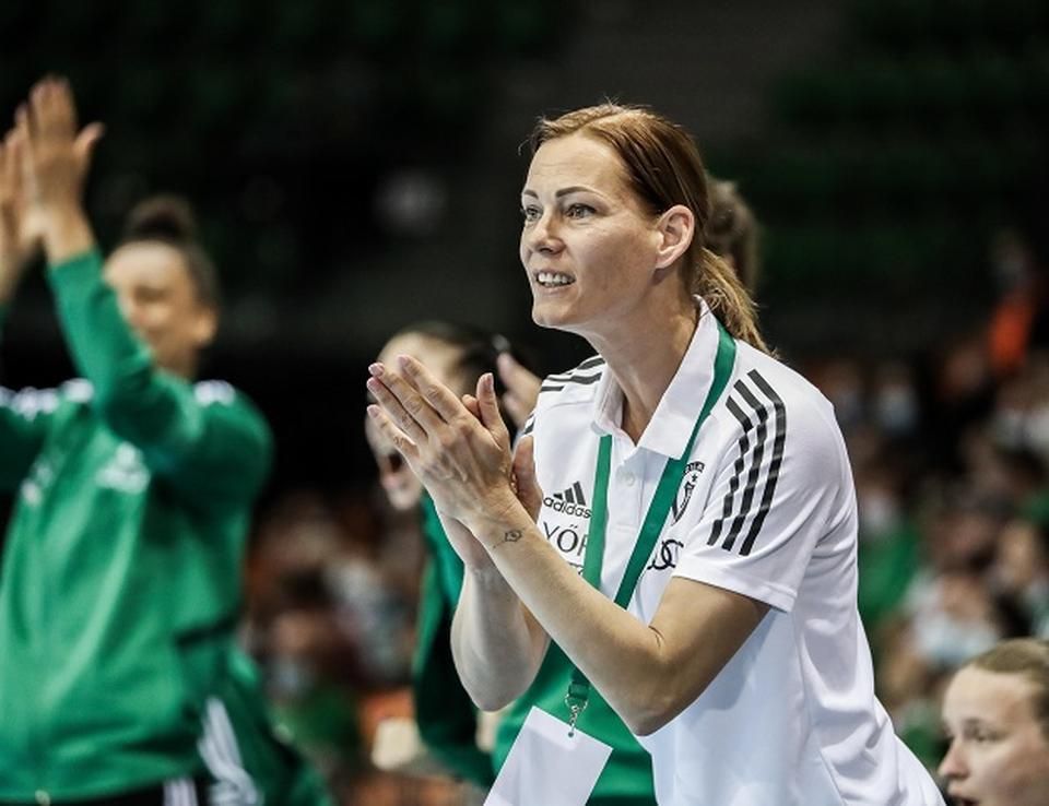 She’s unbeaten as head coach (Photo: Gábor Huszár/Kisalföld)