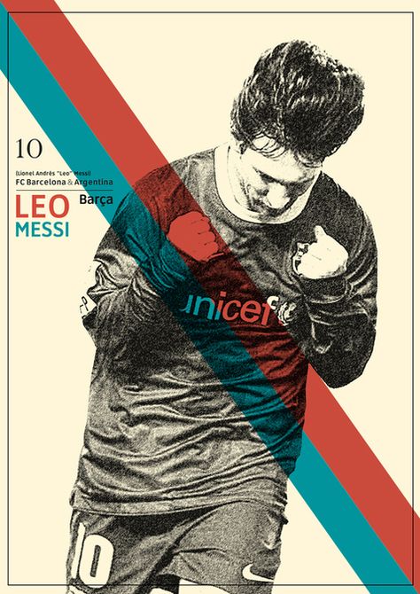 Lionel Messi, az igazi új Diego (Kép: Zoran Lucic, behance.net/zoranlucic/)