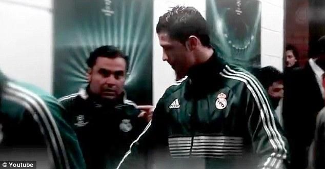 Rodríguez és Cristiano Ronaldo (forrás: Metro)