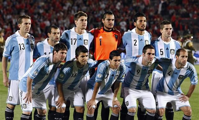 Az argentin nemzeti csapat alighanem hat pontot tervez (Fotó: Reuters)
