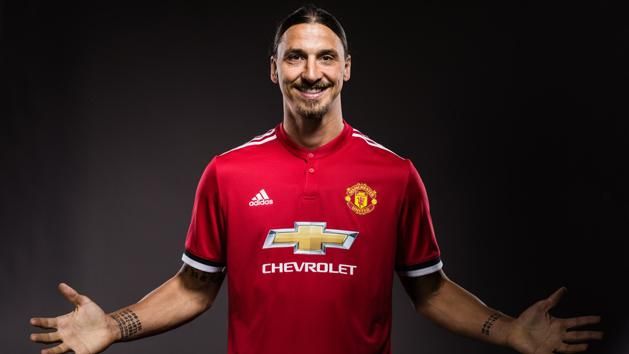 A Manchester United új 10-ese: Zlatan Ibrahimovic (Fotó: manutd.com)