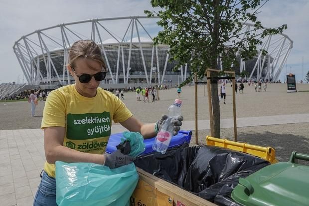 A sportrendezvényeken jól újrahasznosítható hulladék keletkezik