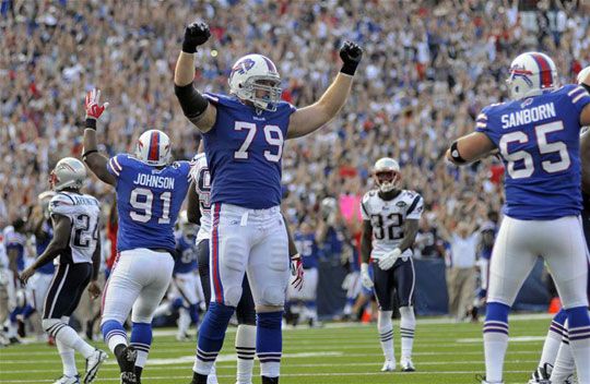 Hiába a nagy hátrány, a Bills játékosai nem ismernek veszett mérkőzést (Fotó: Action Images)