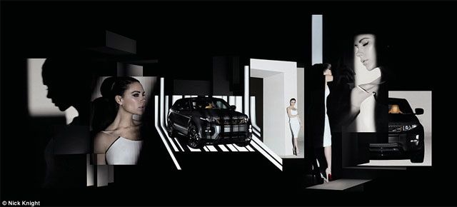 Victoria Beckham a Range Rover Evoque kampányában (Fotók: Nick Knight)