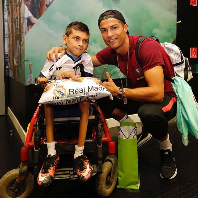 Cristiano Ronaldo valóra váltotta egy magyar kisfiú álmát (Fotó: instagram.com/portugal)