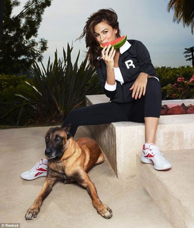 Eva Mendes (Fotó: Reebok / Rankin)