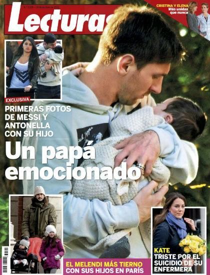Lionel Messi és Thiago az újságok címoldalán (forrás: tiramillas.net)
