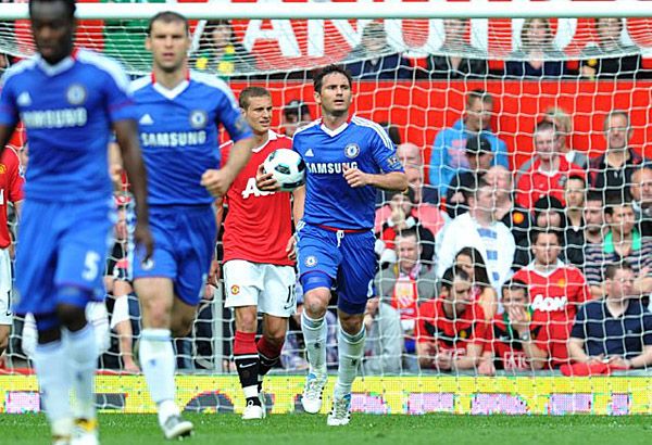 Frank Lampard hiába lőtt gólt, nem tűnt felszabadultnak (Fotó: Whoateallthepies.com)