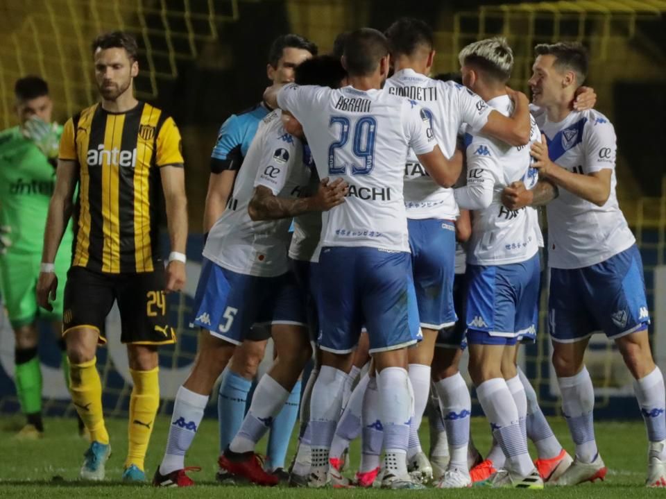 A Vélez Sarsfield kiejtette a Penarolt a Copa Sudamericanából (Fotó: AFP)