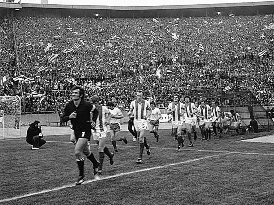 A belgrádi Marakanában 110 ezren tomboltak, akikor kifutott az 1975-ös KEK-elődöntő visszavágójára a Crvena zvezda és a Ferencváros