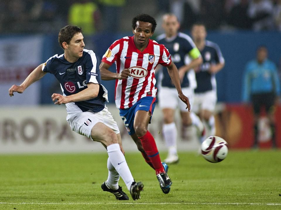 Gera Zoltán az Atlético ellen 2–1-re elveszített döntőben (Fotó: Imago Images)