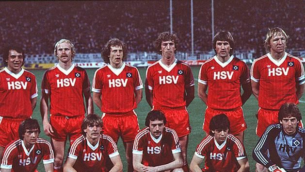 Az 1983-as, BEK-győztes csapat (Fotó: AFP)