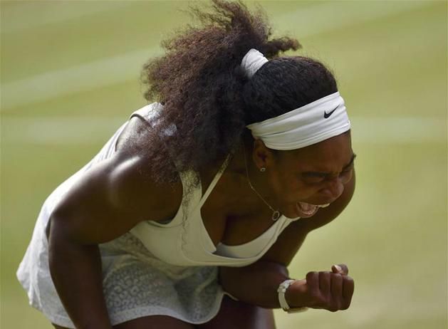 Serena Williams sorozatban 17. alkalommal győzte le Marija Sarapovát (Fotó: Reuters)