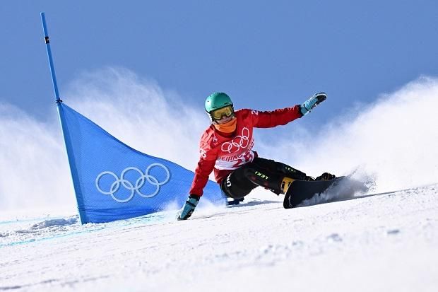 A 2022-es pekingi játékok volt a negyedik téli olimpiája. Csundák-Dancsa Annamária békéről és az ötödik olimpiájáról álmodik (Fotó: AFP)
