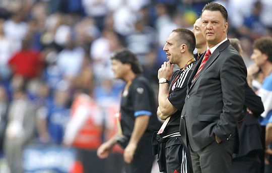 Ribéry eltiltás miatt nem lehetett ott a pályán, vele talán több esélye lett volna a Bayernnek (Fotó: Reuters)