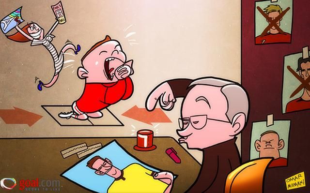 A goal.com karikatúrája Rooney szituációjával kapcsolatban