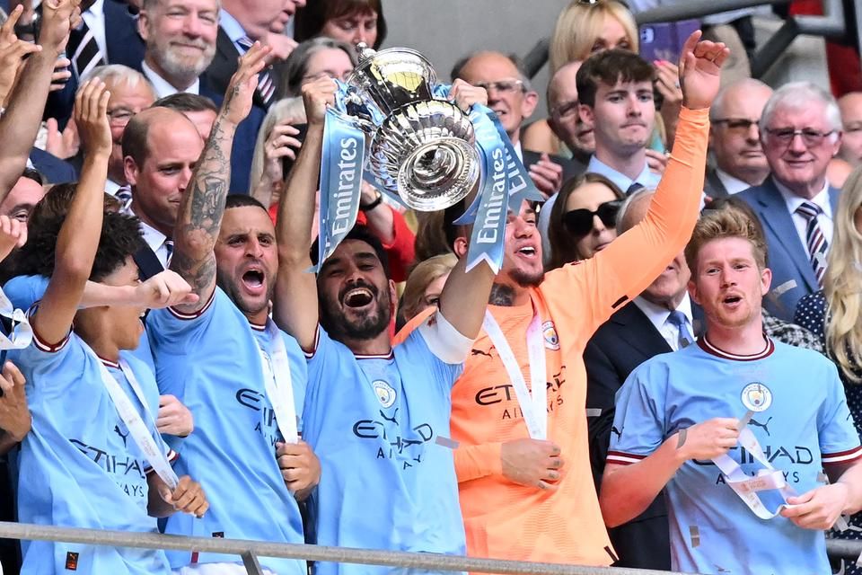 Idénybeli második fontos trófeáját nyerte meg a City (Fotó: AFP)