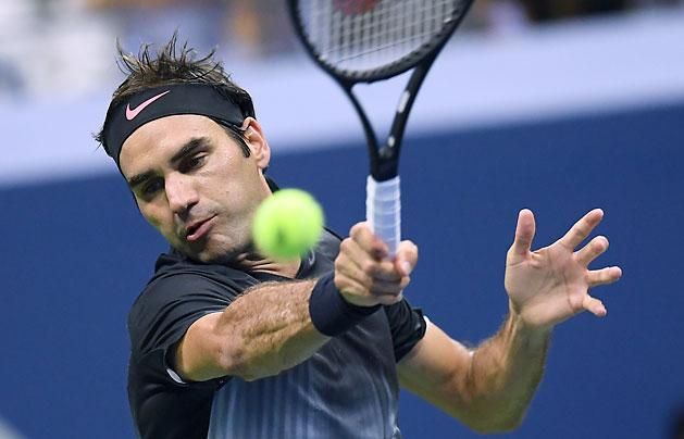 Roger Federer 17 év után kényszerült öt játszmára a US Open első fordulójában (Fotó: AFP)