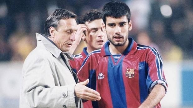 Johan Cruyff szakmai örökségét felfedezettje, Pep Guardiola vitte tovább a Barcelonánál