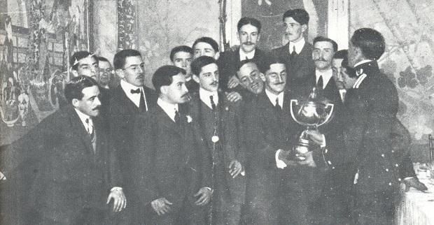 A Real Sociedad első sikere: az 1909-es Király-kupa elnyerése