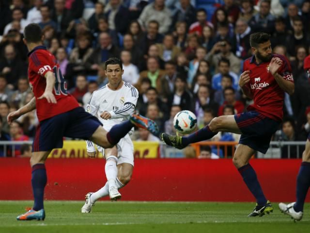 A madridiak végig uralták a meccset (Fotó: Reuters)