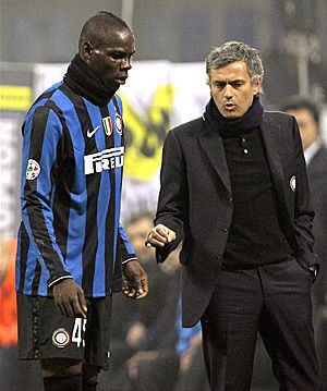 Balotelli és Mourinho viszonya állítólag végleg elmérgesedett (Fotó: Action Images)