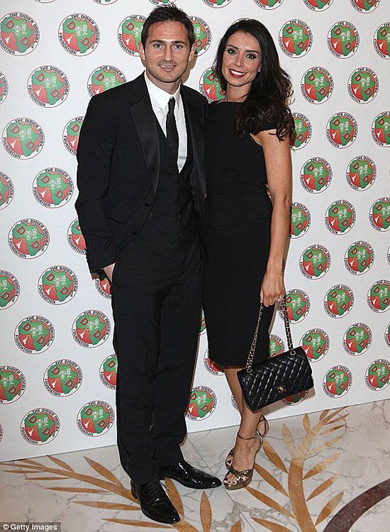 Frank Lampard és leendő felesége, Christine Bleakley (Fotó: The Sun)