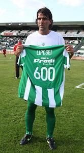 2009: crossing the dream goal of 600 matches (Photo: Nemzeti Sport)