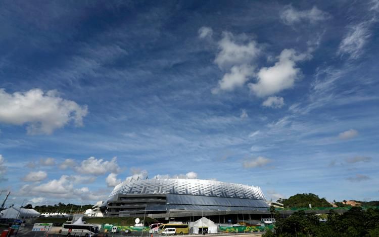 Recife büszkesége, az Arena Pernambuco (Fotó: Reuters)