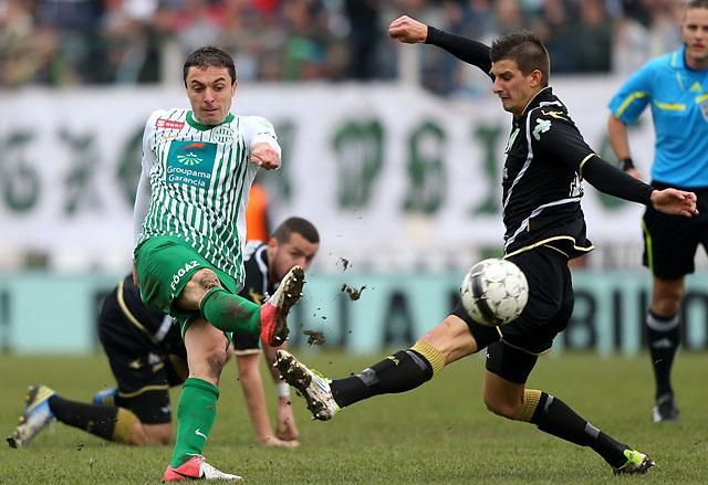 A 0–0 azt jelentette, hogy a Haladás és a Ferencváros veretlenségi sorozata is folytatódott (Fotó: Török Attila)