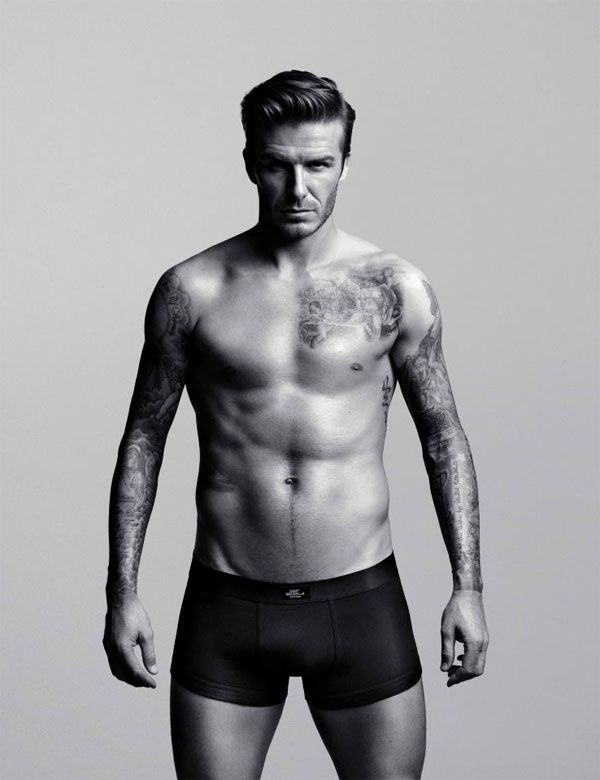 David Beckham a H&M kampányában (Fotó: Facebook.com/Beckham)