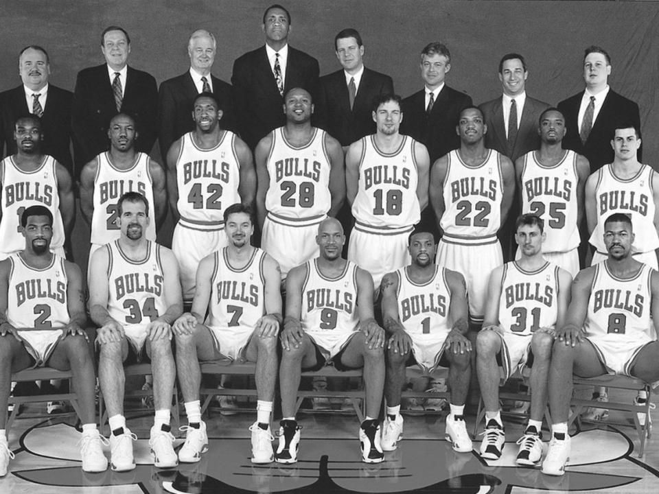 A Bulls kerete az 1998–1999-es idényben (Fotó: history.bulls.com)