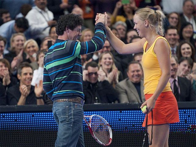 Caroline Wozniacki és barátja, Rory McIlroy (Fotó: Action Images)