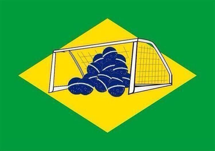Az új brazil zászló (Fotó: Twitter)