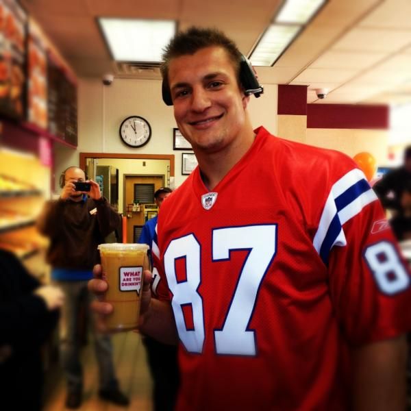Rob Gronkowski – a fánkos fiú (Fotó: Twitter)