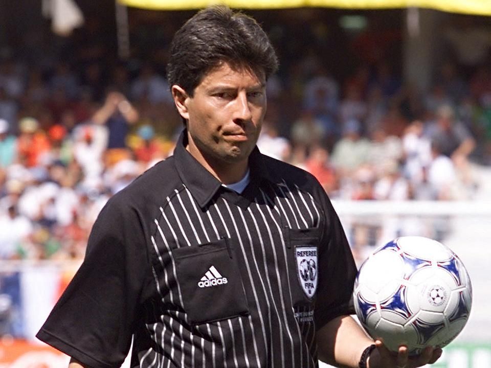 Melo Pereira az 1998-as világbajnokságon (Fotó: AFP)
