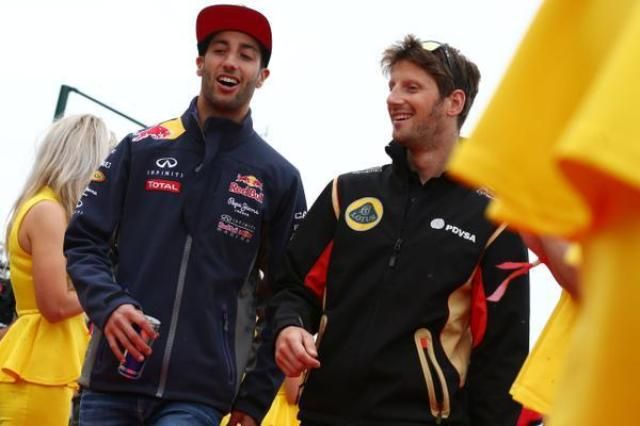 Ricciardo és Grosjean – itt sincs harag