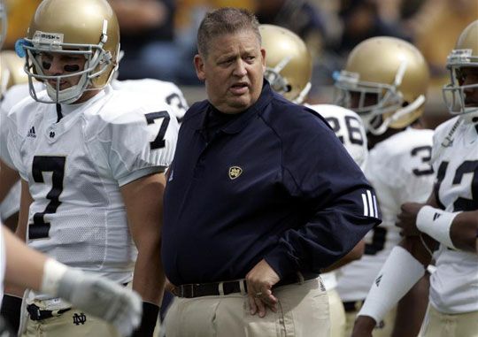 Charlie Weis vezetőedző csapata elbukott Pittsburgh-ben (Fotó: Action Images)