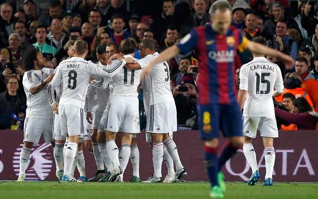 Cristiano Ronaldo egyenlített, a Real játékosai örültek, Iniesta szomorkodott