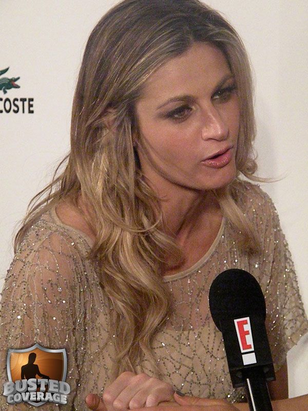 Az ittas Erin Andrews (Fotó: busted.com)