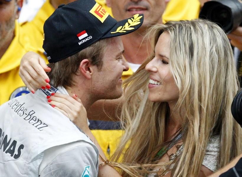 Vivian Sibold és Nico Rosberg (Fotó: sueddeutsche.com)