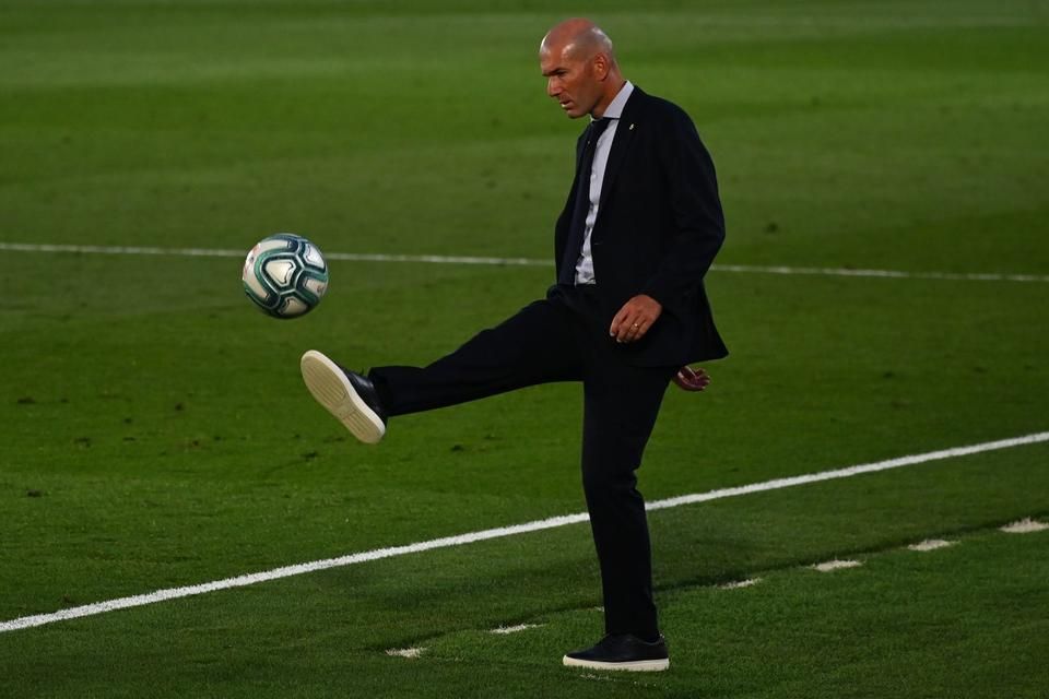 Ez Zidane 11. címe edzőként, minden 19. meccsén nyer egy trófeát (Fotó: AFP)