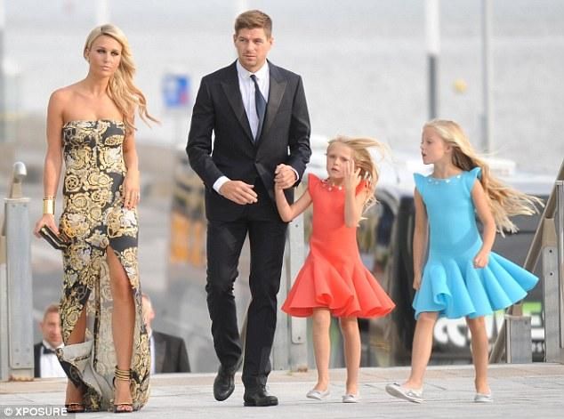 A Gerrard család (forrás: Daily Mail)
