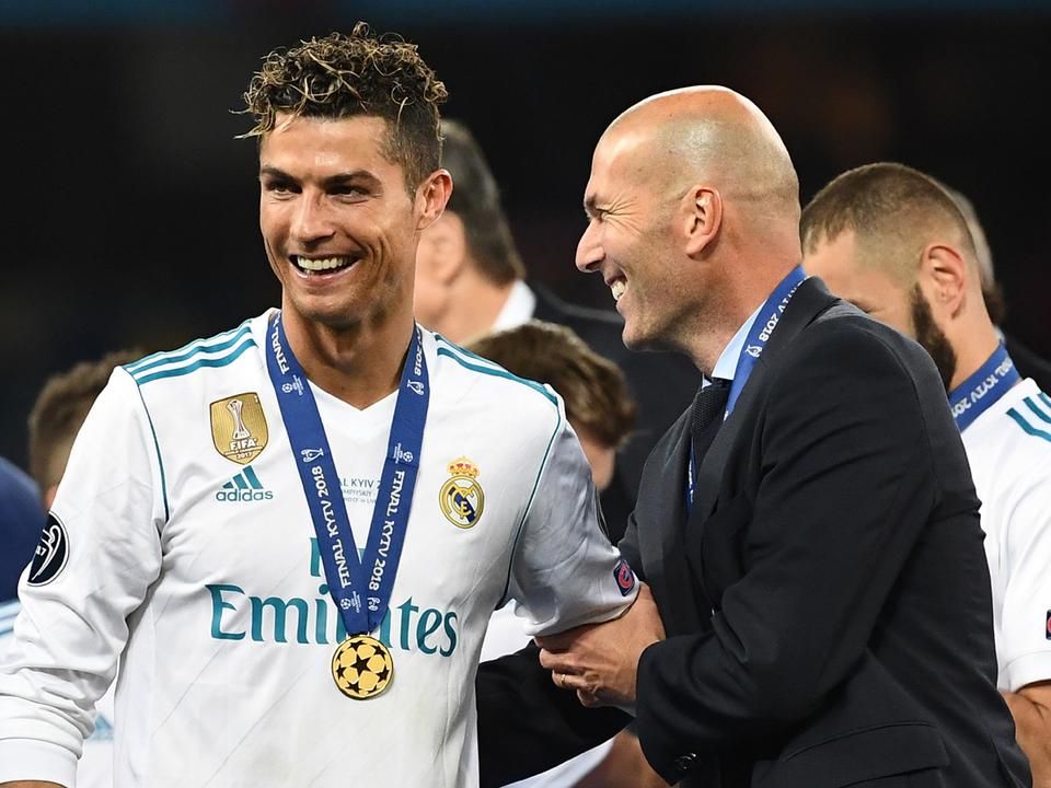 Zidane követheti Torinóba Cristiano Ronaldót (Fotó: AFP)
