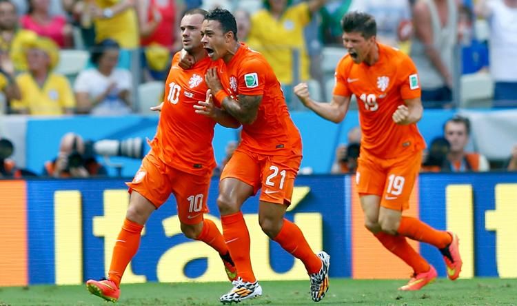 Sneijder (10) hozta vissza a holland reményeket (Fotó: Action Images)