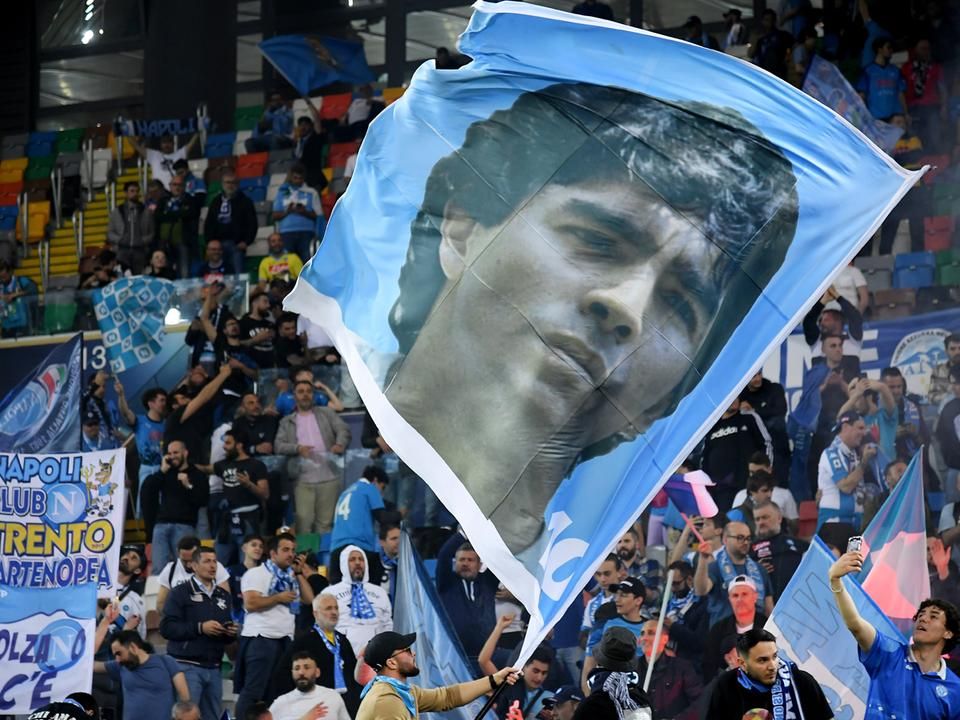 Maradona családja is reagált a Napoli bajnoki címére (Fotó: Getty Images) A KÉPRE KATTINTVA GALÉRIA NYÍLIK!