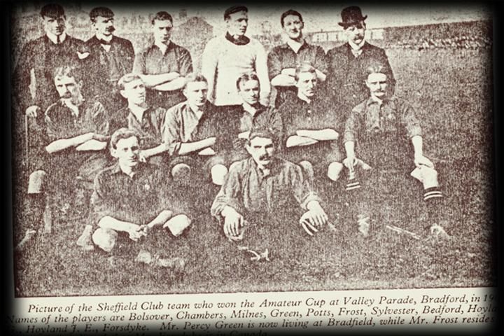 Az egyik legnagyobb siker: az Amatőr Kupa elhódítása 1904-ben (Forrás: sheffieldfc.com)
